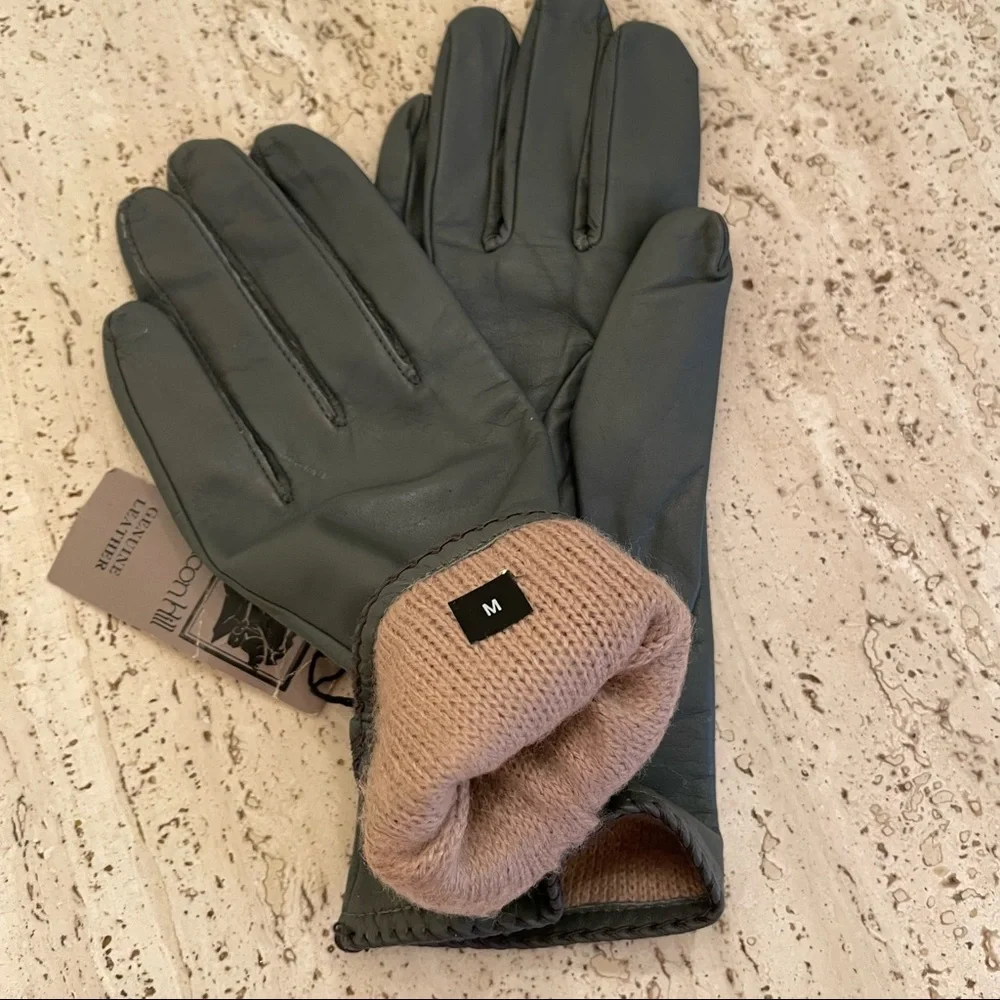 NWT Beacon Hill Genuine Leather Lined Gloves